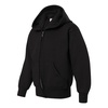 image:imageHanes Big Boys Eco Smart Fleece Zip Hood Black LargeBlack