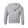 image:imageHanes Big Boys Eco Smart Fleece Zip Hood Black LargeLight Steel