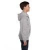 image:imageHanes Big Boys Eco Smart Fleece Zip Hood Black LargeLight Steel