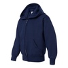 image:imageHanes Big Boys Eco Smart Fleece Zip Hood Black LargeNavy
