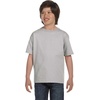 image:imageHanes Boys Essentials Short Sleeve Tshirt Value Pack 3 or 6PackLight Steel  6 Pack
