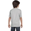 image:imageHanes Boys Essentials Short Sleeve Tshirt Value Pack 3 or 6PackLight Steel  6 Pack