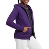 image:imageHanes Girls Comfortsoft Ecosmart FullZip HoodiePurple Thora