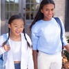 image:imageHanes Girls EcoSmart Crewneck Sweatshirt Soft Midweight Fleece Pullover for GirlsAmaranth