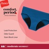 image:imageHanes Girls Period Underwear Boxer Briefs Comfort Period Boxer Brief Panties for Girls Moderate ProtectionHipster  Multi  6 Pack