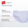 image:imageHanes Girls Period Underwear Boxer Briefs Comfort Period Boxer Brief Panties for Girls Moderate ProtectionPink  Misty Morning  Violet  Silver Opal  Celadon  Tan