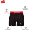 image:imageHanes Mens Boxer Brief Underwear Pack Stretch Cotton Boxer Briefs for Men Moisturewicking 6packBlack Color Band  6 Pack