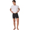 image:imageHanes Mens Boxer Brief Underwear Pack Stretch Cotton Boxer Briefs for Men Moisturewicking 6packSolid Black  6 Pack