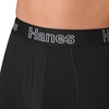 image:imageHanes Mens Boxer Brief Underwear Pack Stretch Cotton Boxer Briefs for Men Moisturewicking 6packSolid Black  6 Pack