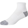 image:imageHanes Mens Socks Pack 6pack Moves Performance Moisturewicking Ankle Heel Shield amp Ankle Socks Breathable MeshNavyBlack  Ankle