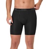 image:imageHanes Mens Underwear Boxer Brief Pack Performance Stretch Underwear Moisturewicking Boxer Briefs for Men 6packBlack