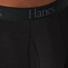 image:imageHanes Mens Underwear Boxer Briefs or LongLeg Boxer Briefs Pack 3 Pack NoRideUp StretchCotton Men ClothingBlack  Dark Grey  Light Grey  Long Leg Briefs