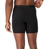 image:imageHanes Mens Underwear Boxer Briefs or LongLeg Boxer Briefs Pack 3 Pack NoRideUp StretchCotton Men ClothingBlack  Dark Grey  Light Grey  Long Leg Briefs