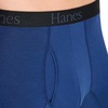 image:imageHanes Mens Underwear Boxer Briefs or LongLeg Boxer Briefs Pack 3 Pack NoRideUp StretchCotton Men ClothingBlack  Navy  Long Leg Briefs