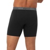 image:imageHanes Mens Underwear Boxer Briefs or LongLeg Boxer Briefs Pack 3 Pack NoRideUp StretchCotton Men ClothingBlueBlack  Long Leg Briefs