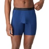 image:imageHanes Mens Underwear Boxer Briefs or LongLeg Boxer Briefs Pack 3 Pack NoRideUp StretchCotton Men ClothingGrey  Navy  Blue  Long Leg Briefs