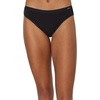 image:imageHanes Womens Comfort Period Underwear Bikini Period Underwear Super Leaks Period Underwear 3pack3pack Bikinis  BlackDot PrintConcrete Heather