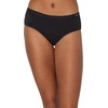 image:imageHanes Womens Comfort Period Underwear Bikini Period Underwear Super Leaks Period Underwear 3pack3pack Hipsters  BlackDot PrintConcrete Heather