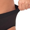 image:imageHanes Womens Just My Size Comfort Period Brief Period Underwear Super Leaks 2pack Plus SizesPecanBlack