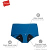 image:imageHanes Womens Period Underwear Pack 3Pack Comfort Period Moderate Leaks Period Panties Odor Protection3pack Boyshort  Neutrals