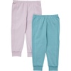 image:imageHanes BabyBoys Pure Comfort Baby French Terry Joggers Baby Girl and Baby Boy Pants 2PackPurpleBlue