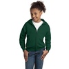 image:imageHanes Big Boys Eco Smart Fleece Zip Hood Black LargeDeep Forest