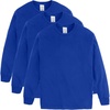 image:imageHanes Boys ComfortSoft LongSleeve TShirt Pack Cotton Tees for Boys 3PackDeep Royal