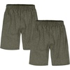 image:imageHanes Boys Jersey Shorts Pack 2Pack Cotton Shorts for Boys with Pockets PullOn ShortsCamouflage Green Htr