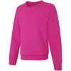 image:imageHanes Girls EcoSmart Crewneck Sweatshirt Soft Midweight Fleece Pullover for GirlsAmaranth