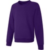 image:imageHanes Girls EcoSmart Crewneck Sweatshirt Soft Midweight Fleece Pullover for GirlsPurple Thora