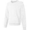 image:imageHanes Girls EcoSmart Crewneck Sweatshirt Soft Midweight Fleece Pullover for GirlsWhite