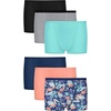 image:imageHanes Girls Period Underwear Boxer Briefs Comfort Period Boxer Brief Panties for Girls Moderate ProtectionPeachBlueBlack