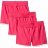 image:imageHanes Little Girls Jersey Short Pack of 3Amaranth