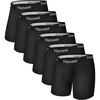 Solid Black - 6 Pack