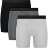 Black  Dark Grey  Light Grey - Long Leg Briefs
