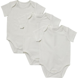 image:imageHanes Baby Pure Comfort Short Sleeve Bodysuits Infant Bodysuits Boys amp Girls 3packWhite 002