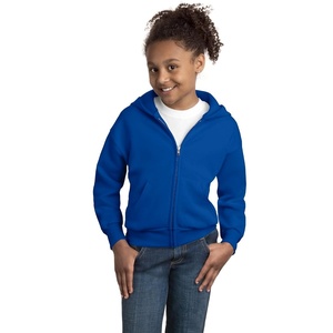 image:imageHanes Big Boys Eco Smart Fleece Zip Hood Black LargeDeep Royal