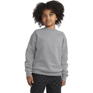 image:imageHanes Boys EcoSmart Sweatshirt Cotton Crewneck Pullover Kids Fleece SweatshirtLight Steel