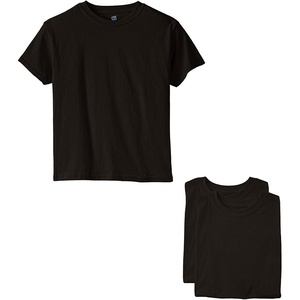 image:imageHanes Boys Essentials Short Sleeve Tshirt Value Pack 3 or 6PackBlack  3 Pack