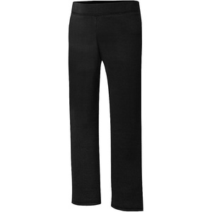 image:imageHanes Girls Big ComfortSoft EcoSmart Open Bottom Leg SweatpantsBlack