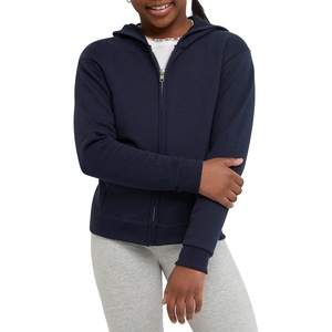 image:imageHanes Girls Comfortsoft Ecosmart FullZip HoodieNavy