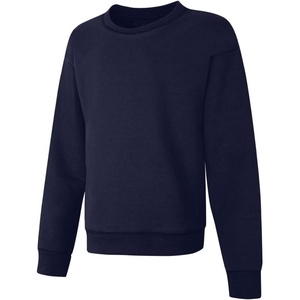 image:imageHanes Girls EcoSmart Crewneck Sweatshirt Soft Midweight Fleece Pullover for GirlsNavy