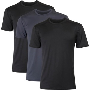 image:imageHanes Mens Moves Mesh TShirt XTemp MoistureWicking TeeBlackGrey