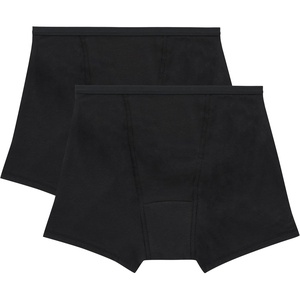 image:imageHanes Womens Comfort Period Underwear Bikini Period Underwear Super Leaks Period Underwear 3pack2pack Boxer Briefs  BlackBlack