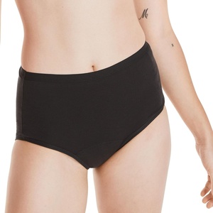 image:imageHanes Womens Period Underwear Pack 3Pack Comfort Period Moderate Leaks Period Panties Odor Protection1pack Brief  Black