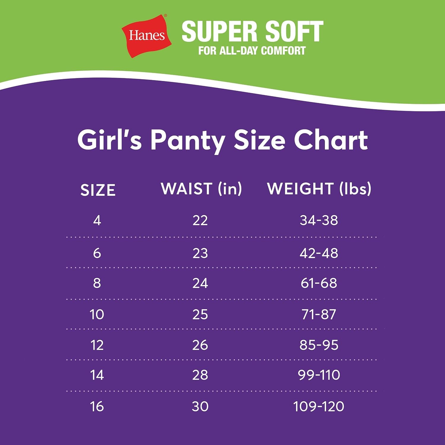 image:imageHanes Girls Hanes Girls 20pack Tagless Cotton Brief PantiesBriefs  Assorted  6 Pack