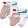 image:imageHanes Baby Boys Lowcut Socks Pack  10pack  Pure Comfort Socks for Infants amp Toddler Boys  Organic Cotton BlendWhite  Heather Grey  Heather Blue  Brown  Khaki  12 Pack