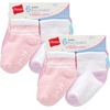 image:imageHanes Baby Boys Lowcut Socks Pack  10pack  Pure Comfort Socks for Infants amp Toddler Boys  Organic Cotton BlendWhitePinkHeather PinkPurple  12 Pack