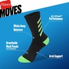 image:imageHanes Boys Moves Socks Breathable Mesh Performance Socks Ankle Crew No Show Moisturewicking 10packBlack  Crew