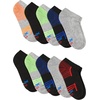 image:imageHanes Boys Moves Socks Breathable Mesh Performance Socks Ankle Crew No Show Moisturewicking 10packGreyBlack  No Show